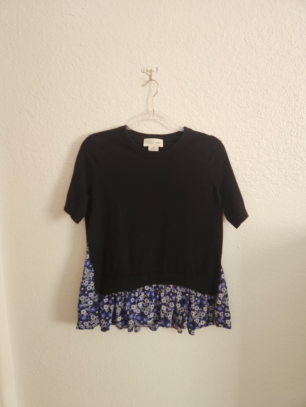 Kate Spade Black Knit Sweater Top